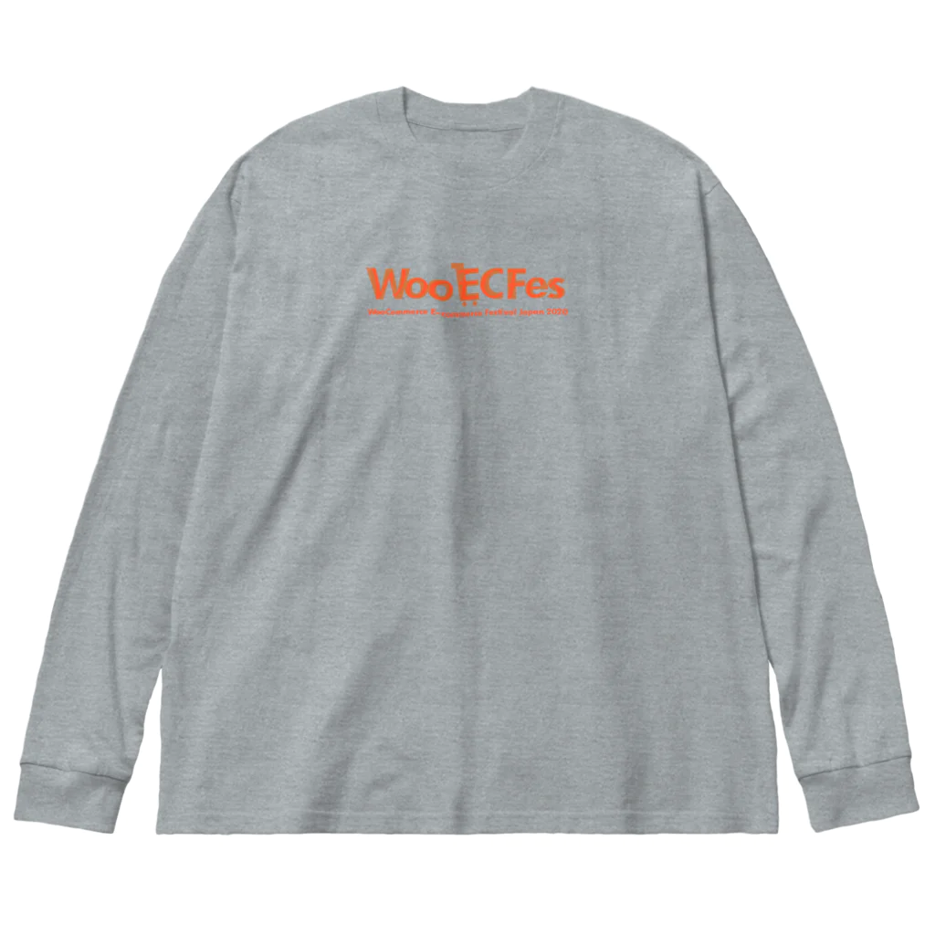 WooECFesのWoo EC Fes シンプルロゴ 長T ビッグシルエットロングスリーブTシャツ