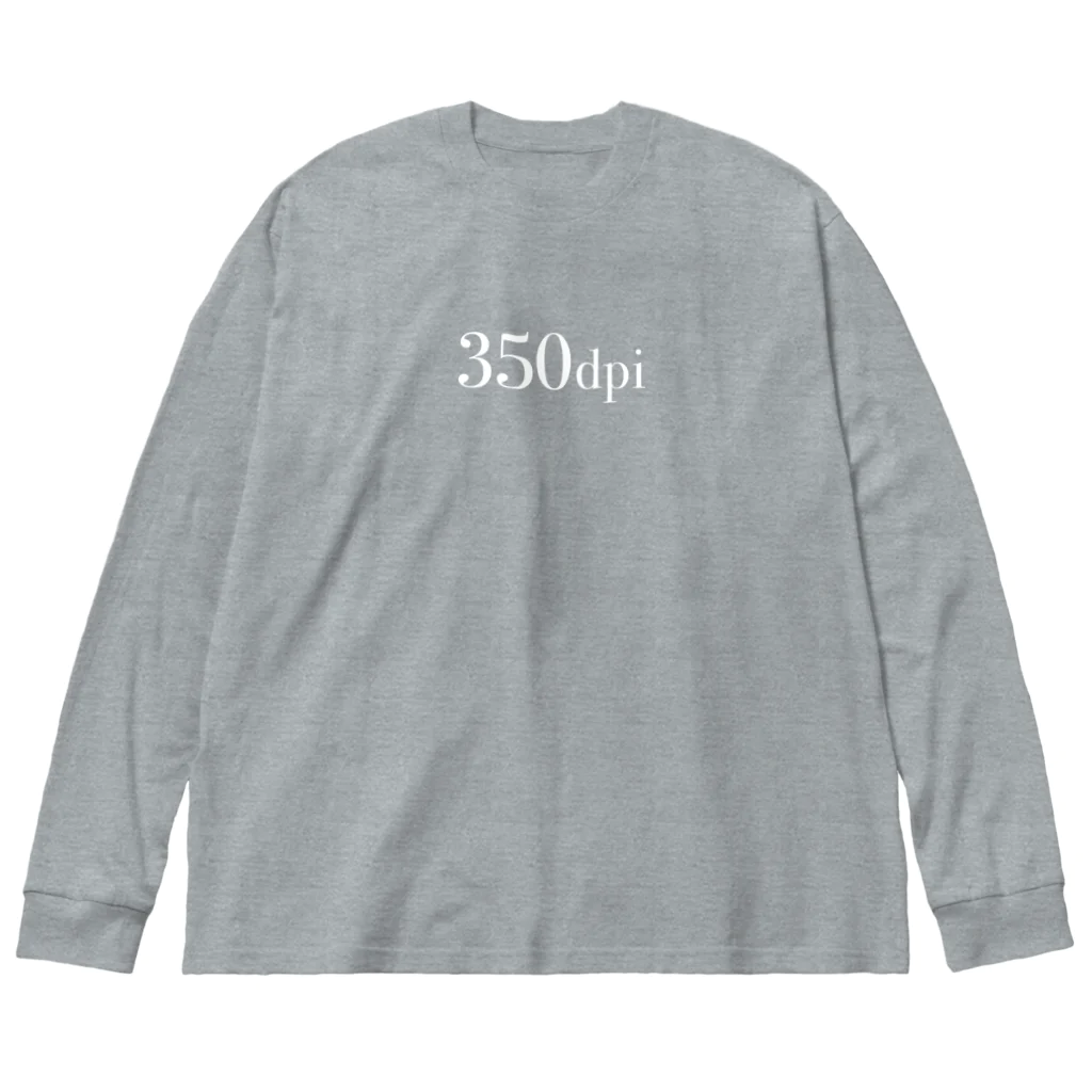 MIXERの350dpi ビッグシルエットロングスリーブTシャツ