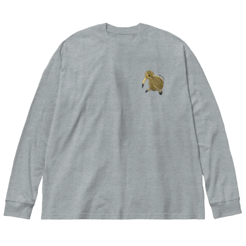 Fondhuのくわいキウイ Big Long Sleeve T-Shirt