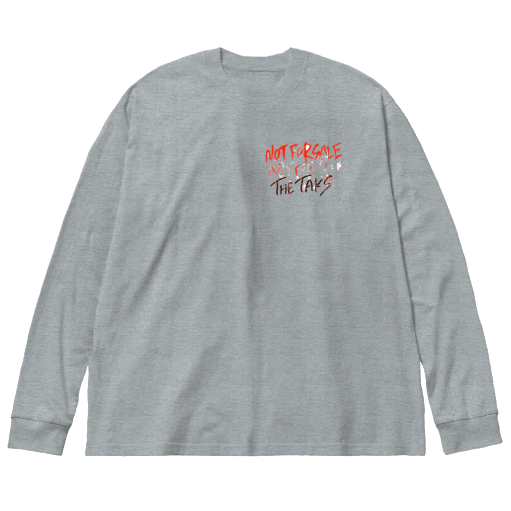 THE TAKSのThe Taks of NOT FOR SALE ビッグシルエットロングスリーブTシャツ