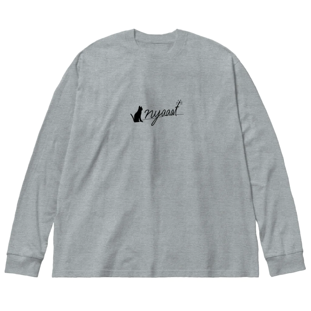 nyaaat公式ショップのnyaaat公式ネコアイテム Big Long Sleeve T-Shirt