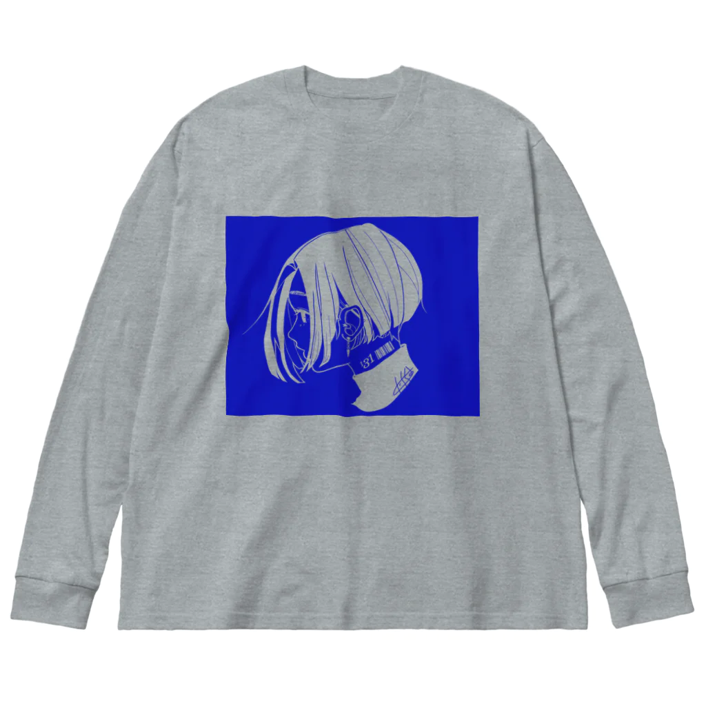 131のBLUE TIME ビッグシルエットロングスリーブTシャツ