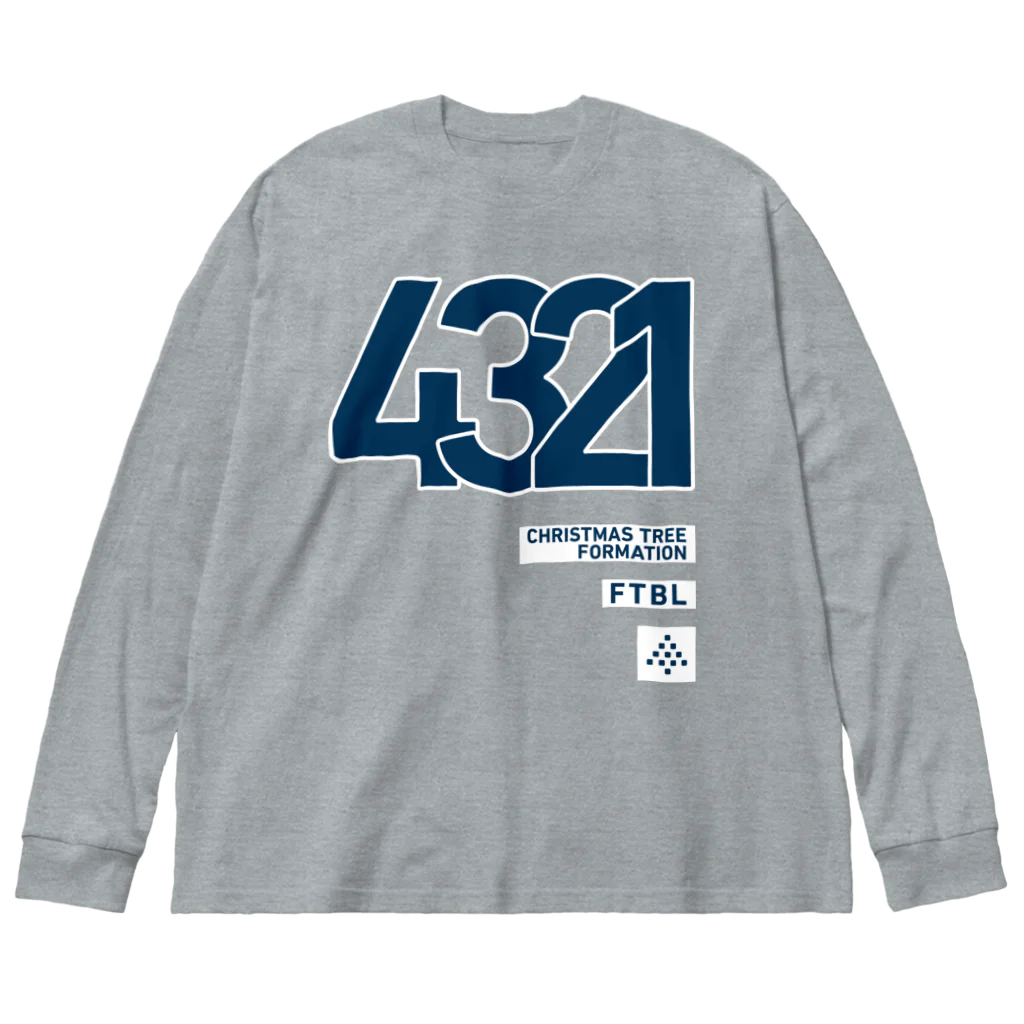 KAWAGOE GRAPHICSの4321のシステム ビッグシルエットロングスリーブTシャツ