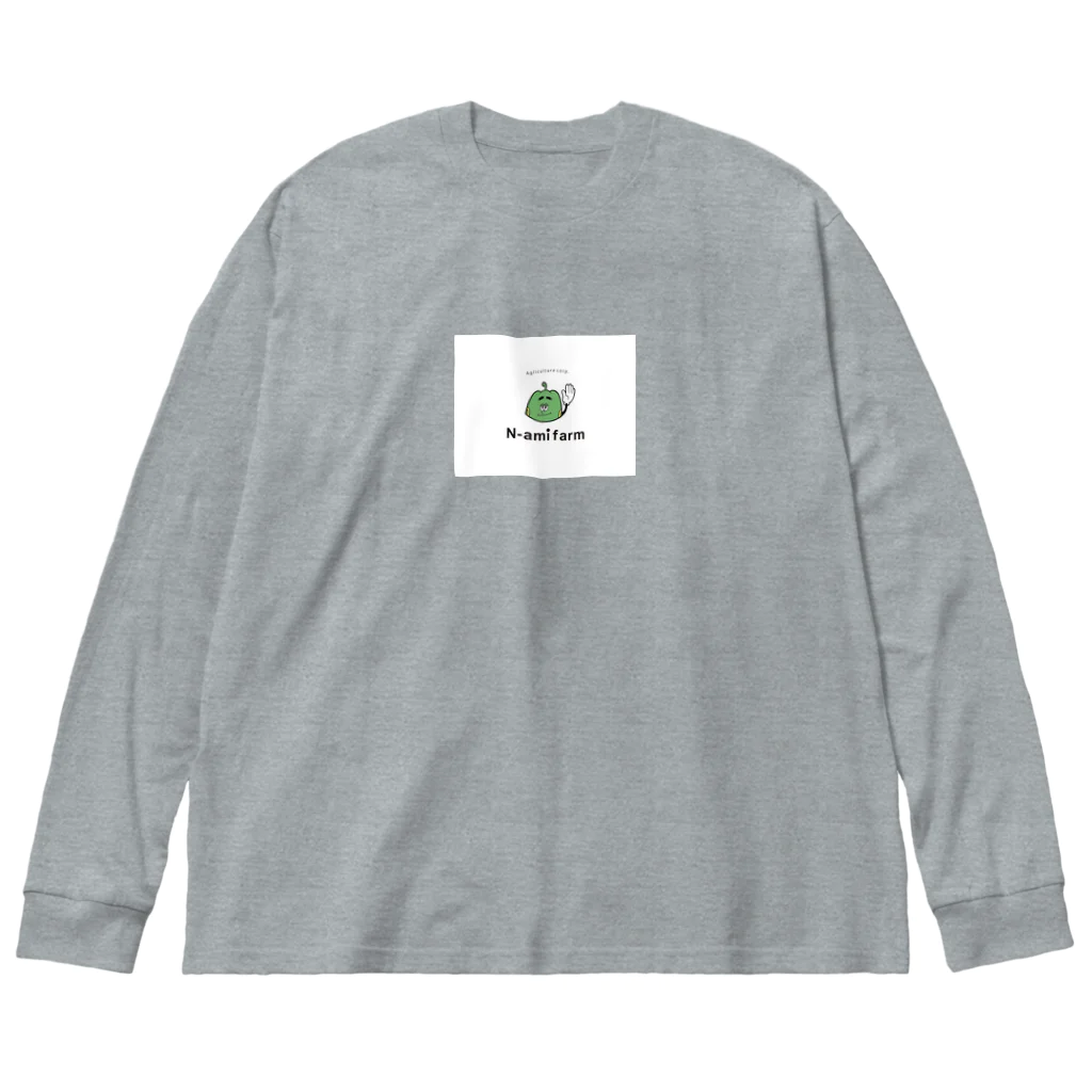 Nーami farmのNーami ピーマン少年 ビッグシルエットロングスリーブTシャツ