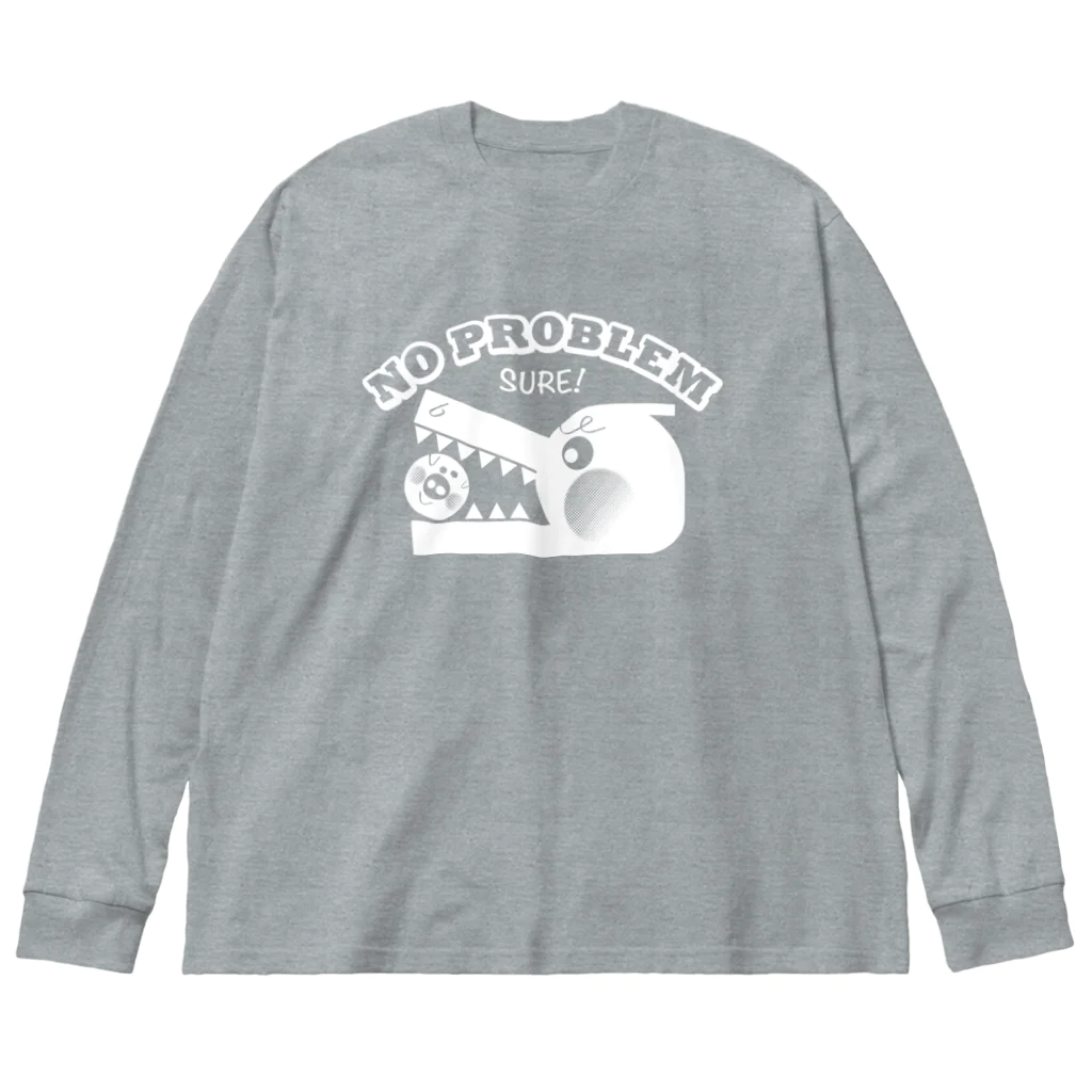 SESTA SHOPのNO PROBLEM ビッグシルエットロングスリーブTシャツ