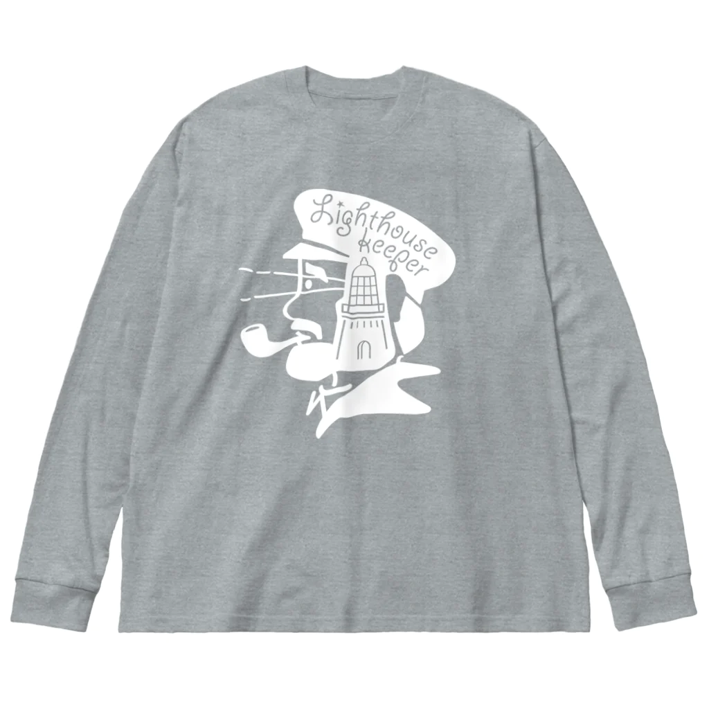 SESTA SHOPの灯台守 Big Long Sleeve T-Shirt