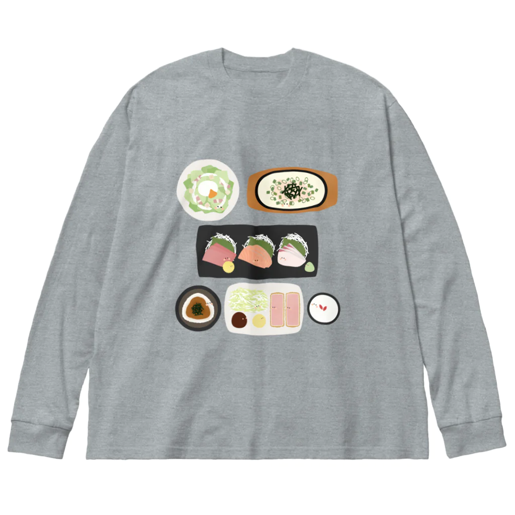 cotton-berry-pancakeの居酒屋ちゃん3 ビッグシルエットロングスリーブTシャツ