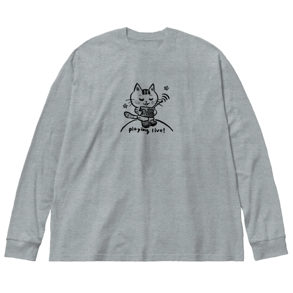 にゃんぴーの味のりにゃんぴー Big Long Sleeve T-Shirt