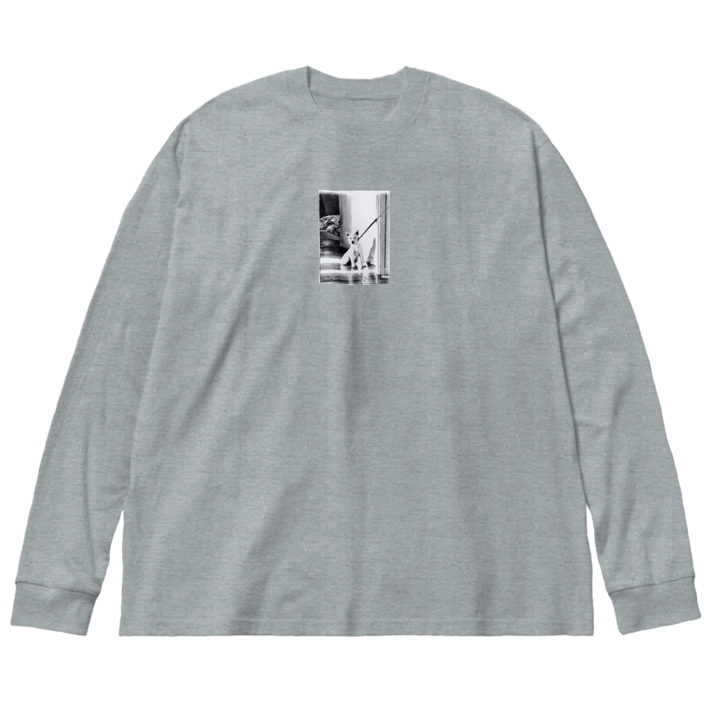 TEN’s relaxのTEN’s  relax 2 front Big “ふてくされ”logo series ビッグシルエットロングスリーブTシャツ