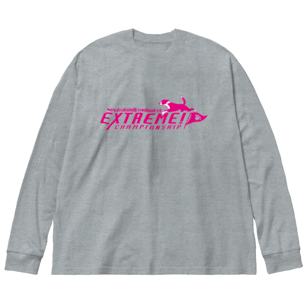 ドッグライフプランはしもとのエクストリーム×ニュージーランドヘディングドッグ Big Long Sleeve T-Shirt