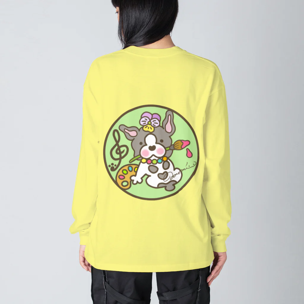 GORGO♡のゴルゴ♡LOGO♡ ビッグシルエットロングスリーブTシャツ