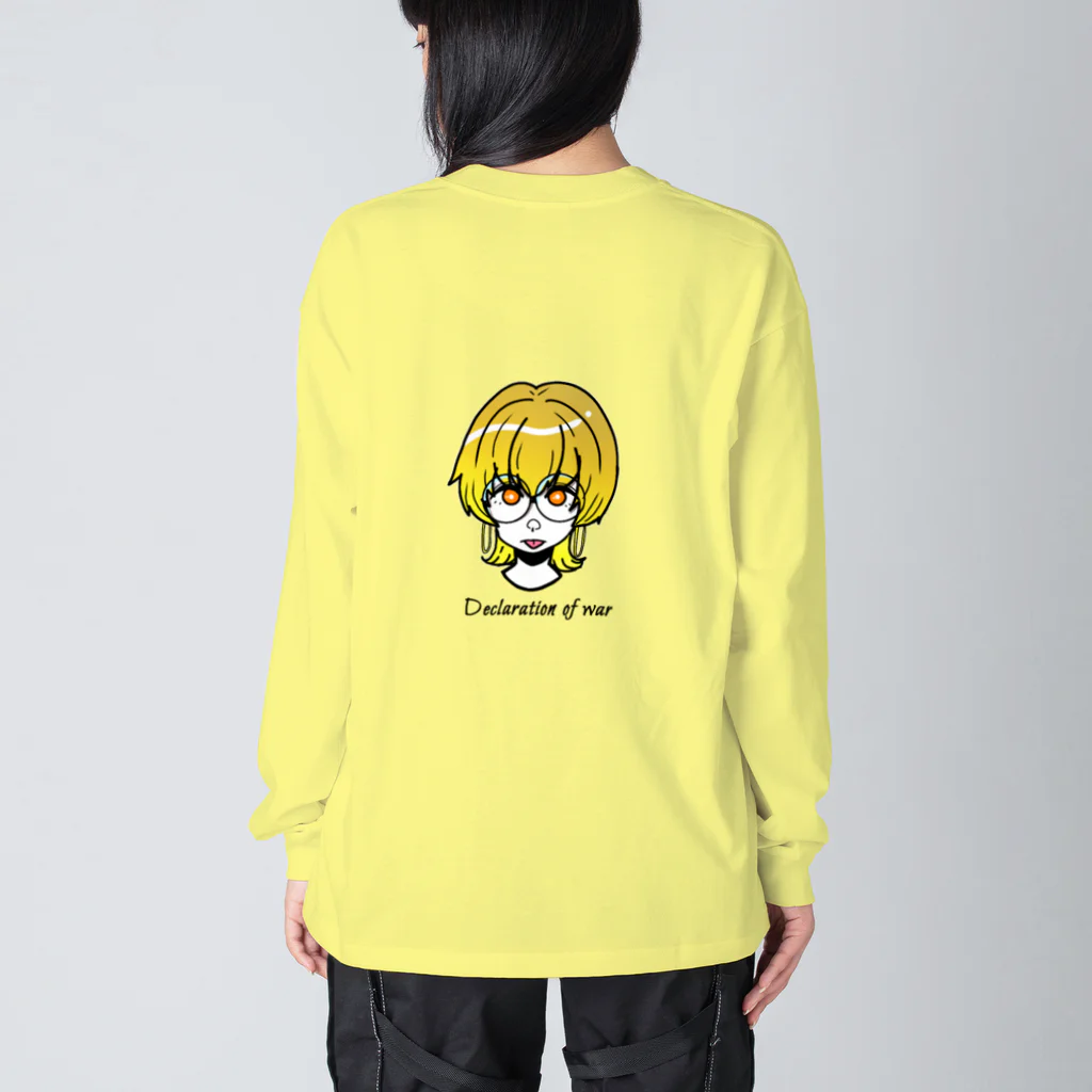 あららの宣戦布告ちゃん Big Long Sleeve T-Shirt