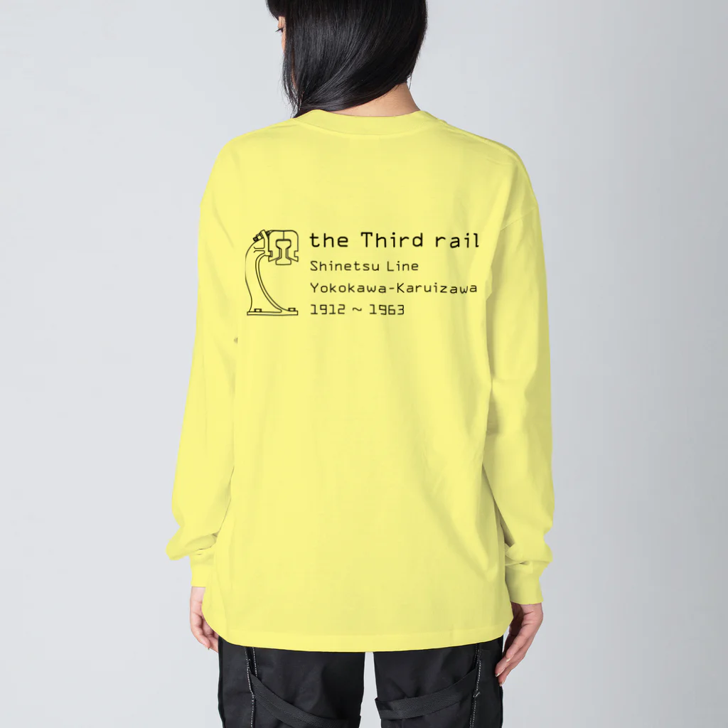 新商品PTオリジナルショップの第三軌条（the Third rail） Big Long Sleeve T-Shirt