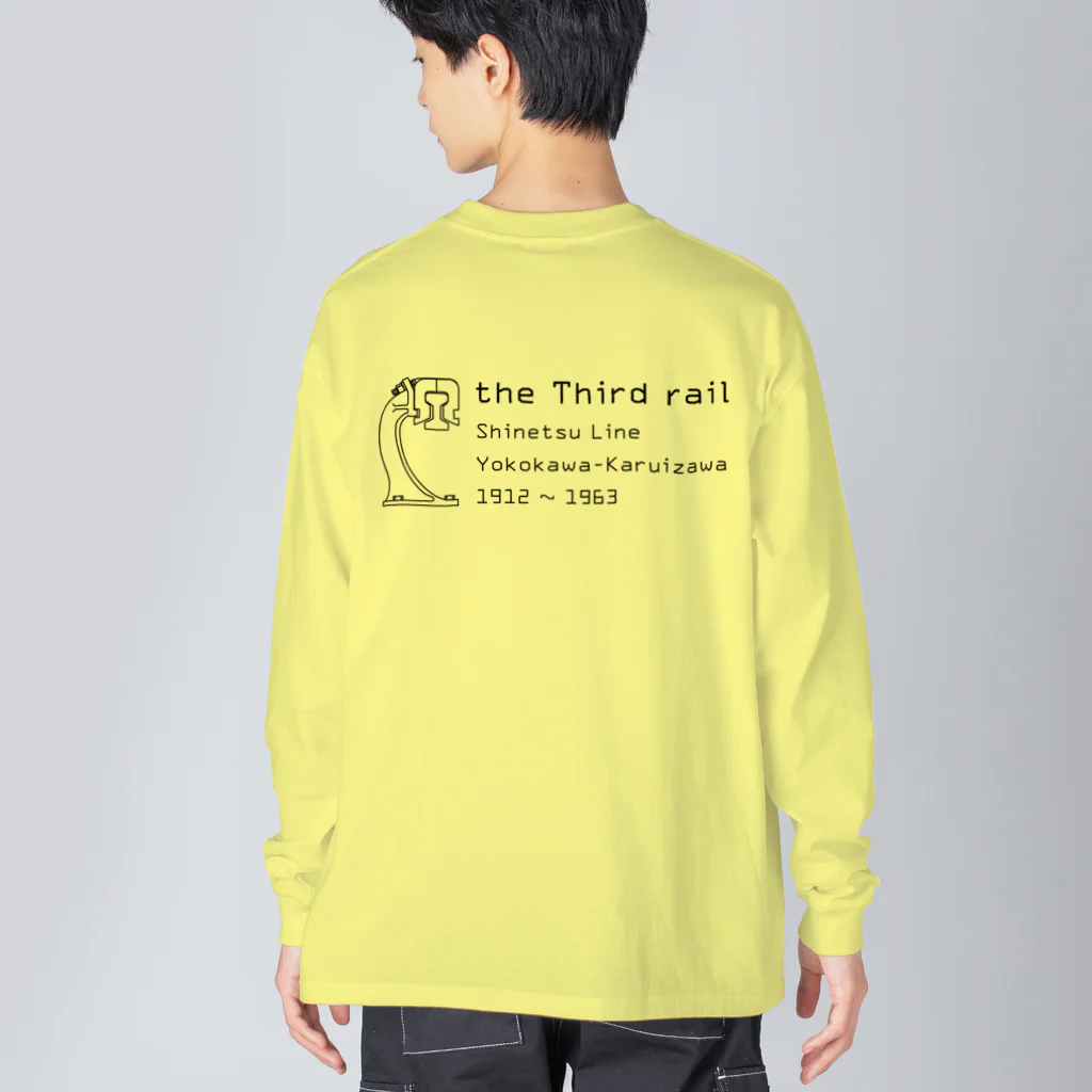 新商品PTオリジナルショップの第三軌条（the Third rail） Big Long Sleeve T-Shirt