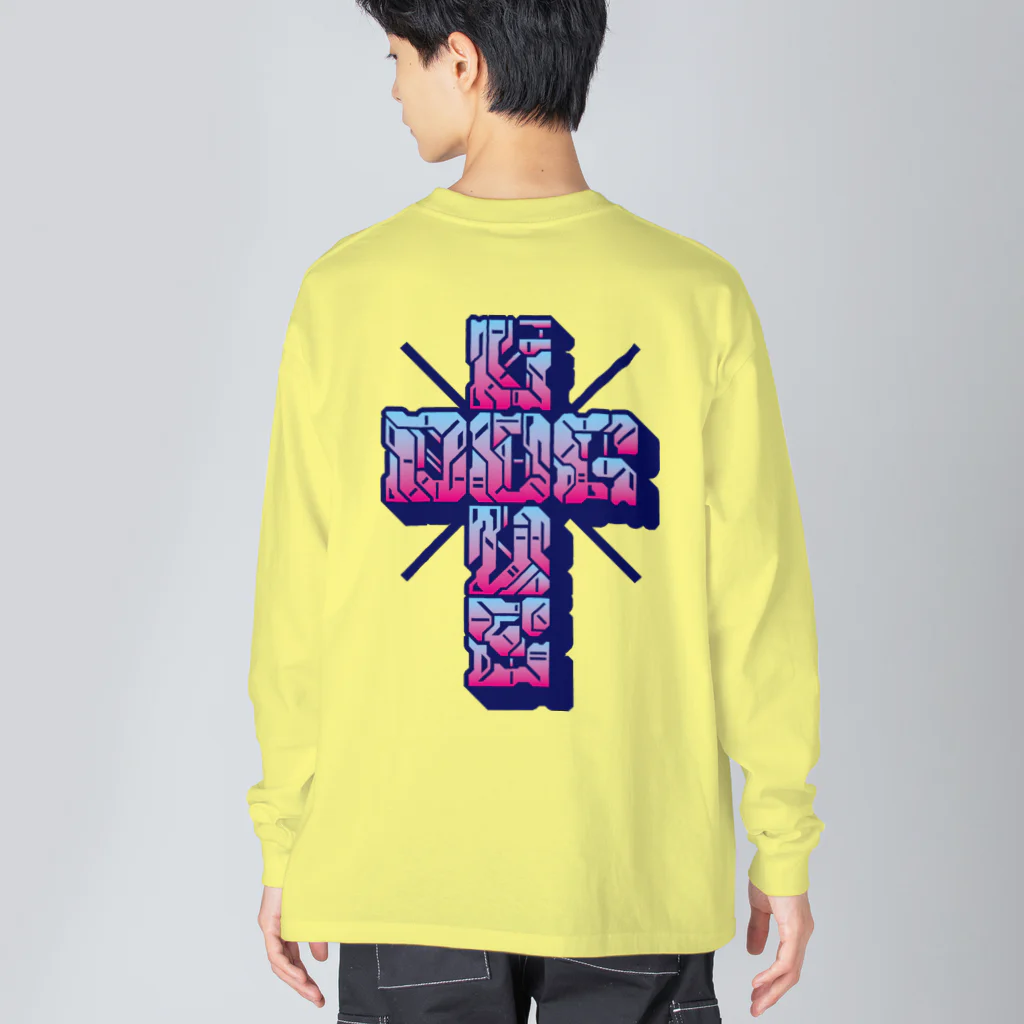 Tokiwa brosの犬好 Big Long Sleeve T-Shirt