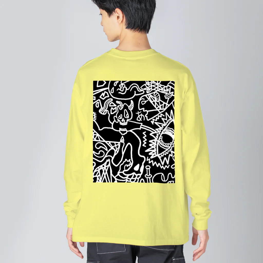 いぇいのゲルニック　黒 Big Long Sleeve T-Shirt