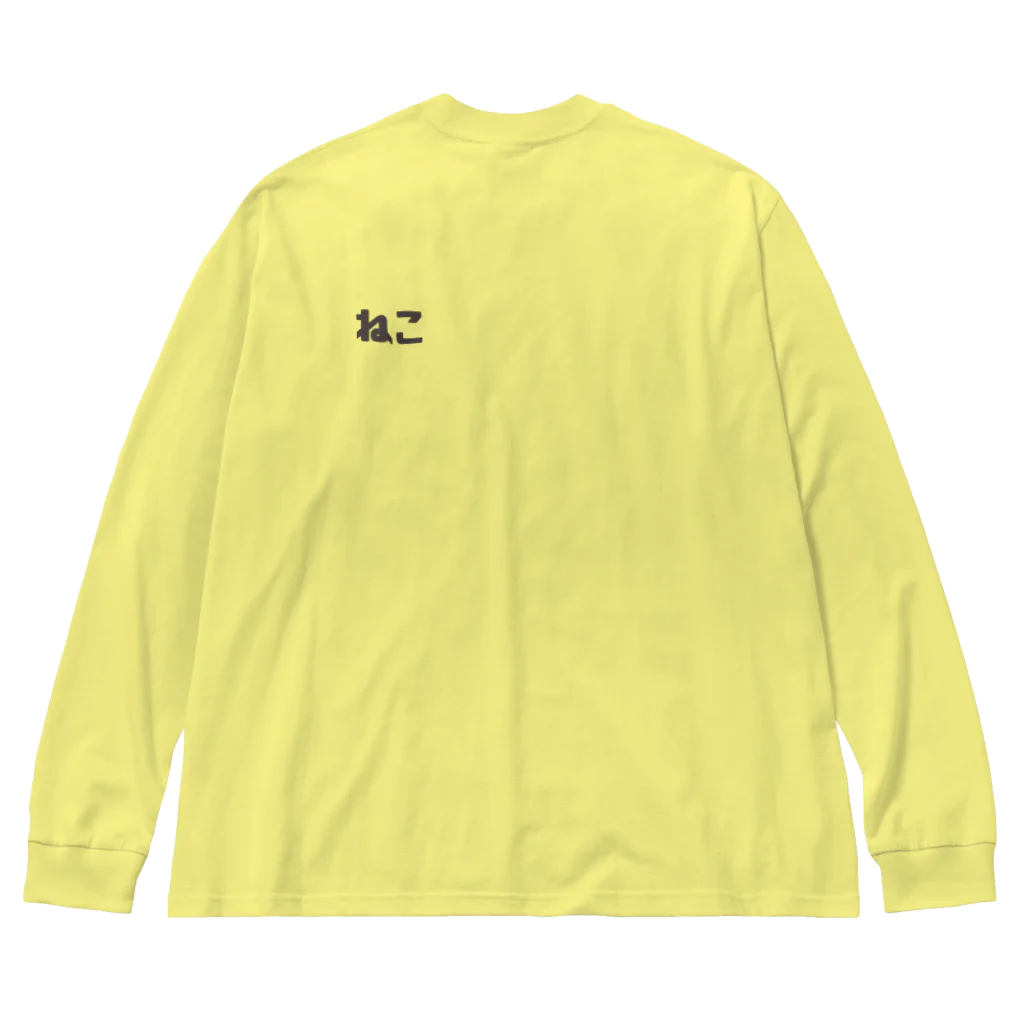 小鳥と映画館のねこ Big Long Sleeve T-Shirt