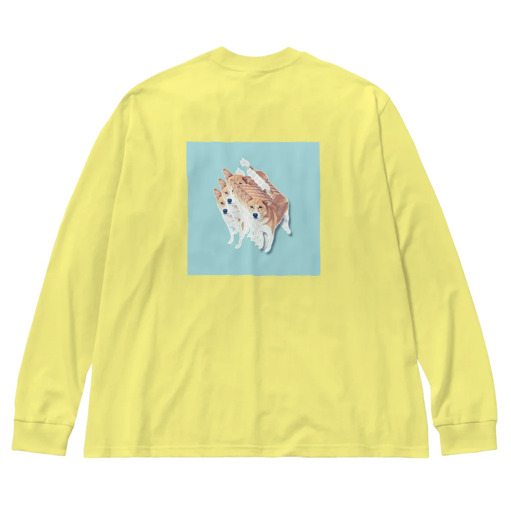 ヒ ナ コ ナ ヒのいぬやす Big Long Sleeve T-Shirt