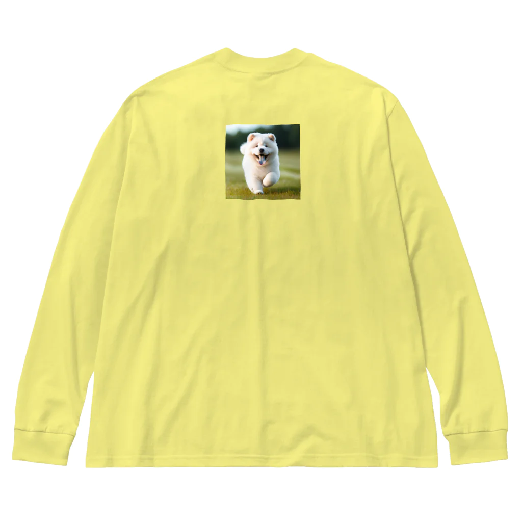 Kおばさんのクリームカラーのチャウチャウ♪ Big Long Sleeve T-Shirt