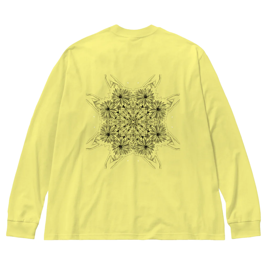 arukunの花 ビッグシルエットロングスリーブTシャツ