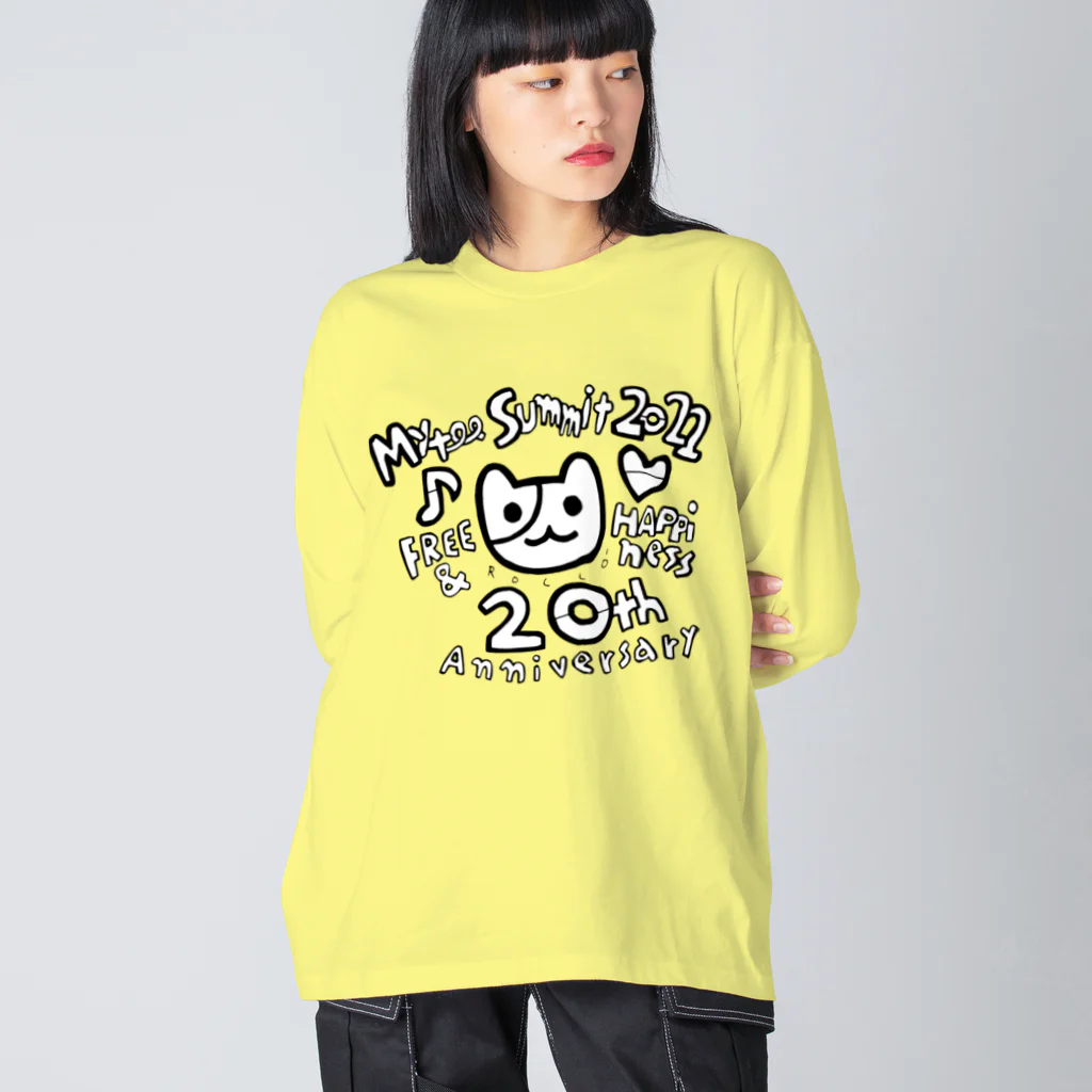 マイティ・サミット 20周年記念！のマイティサミット20周年記念！！ ビッグシルエットロングスリーブTシャツ