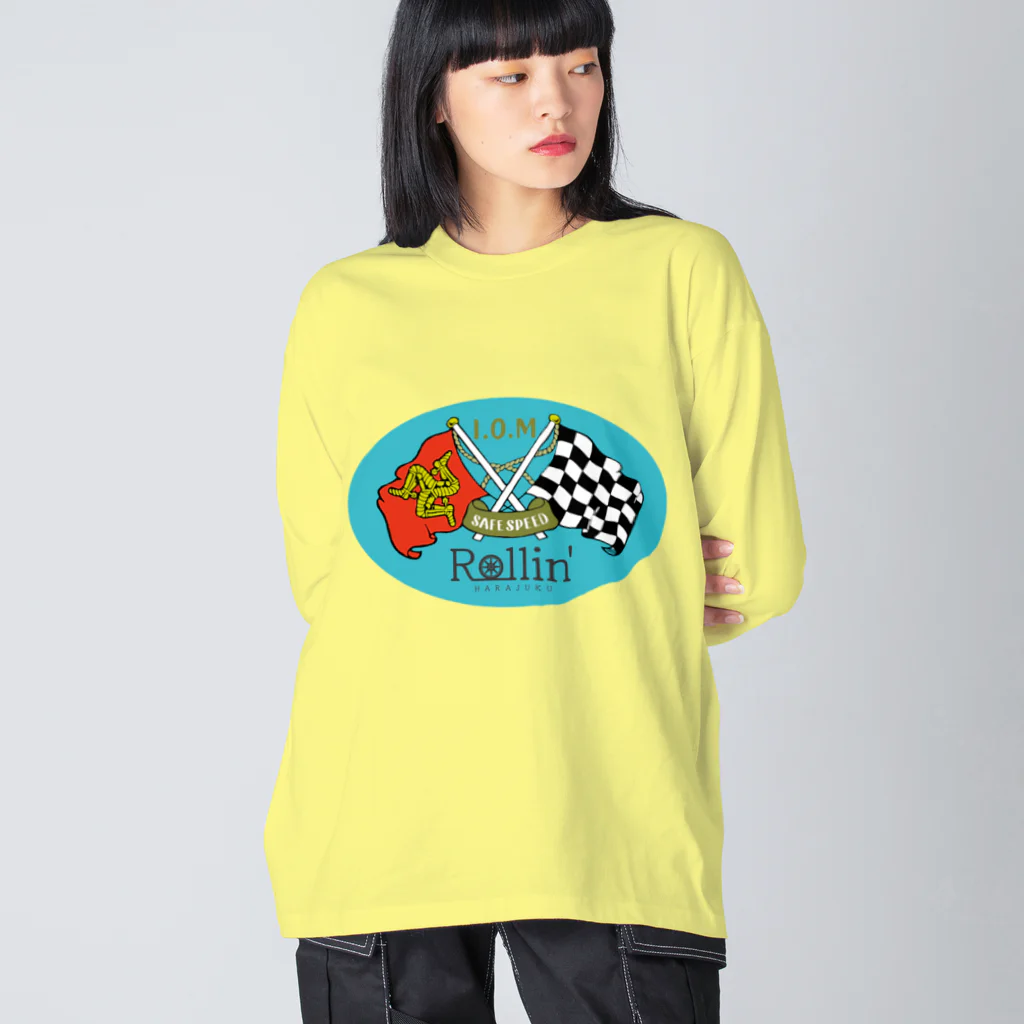 Rollin_HARAJUKUのI.O.M ビッグシルエットロングスリーブTシャツ