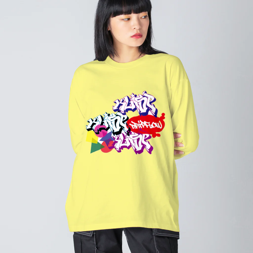 DRIPFLOWの甘いお菓子 Big Long Sleeve T-Shirt