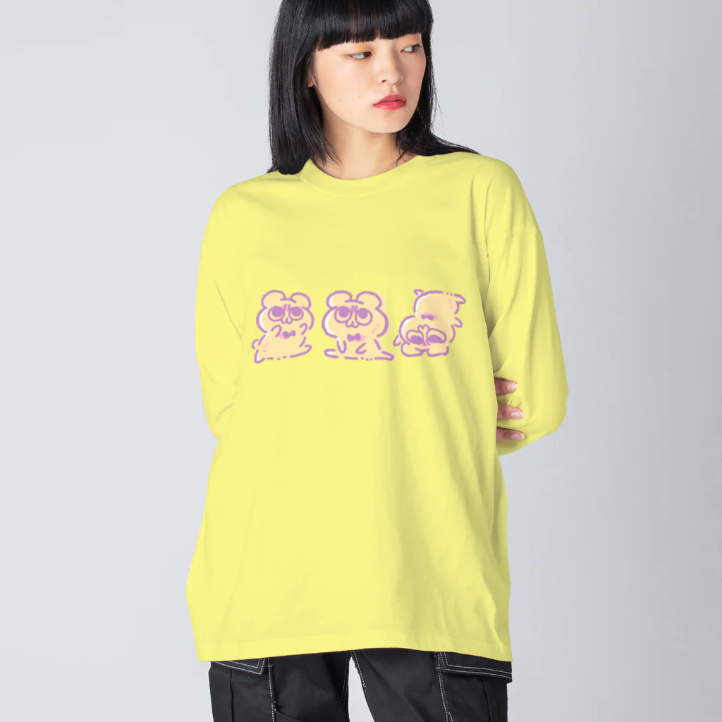 テディ轟のダンシング・テディ轟 Big Long Sleeve T-Shirt