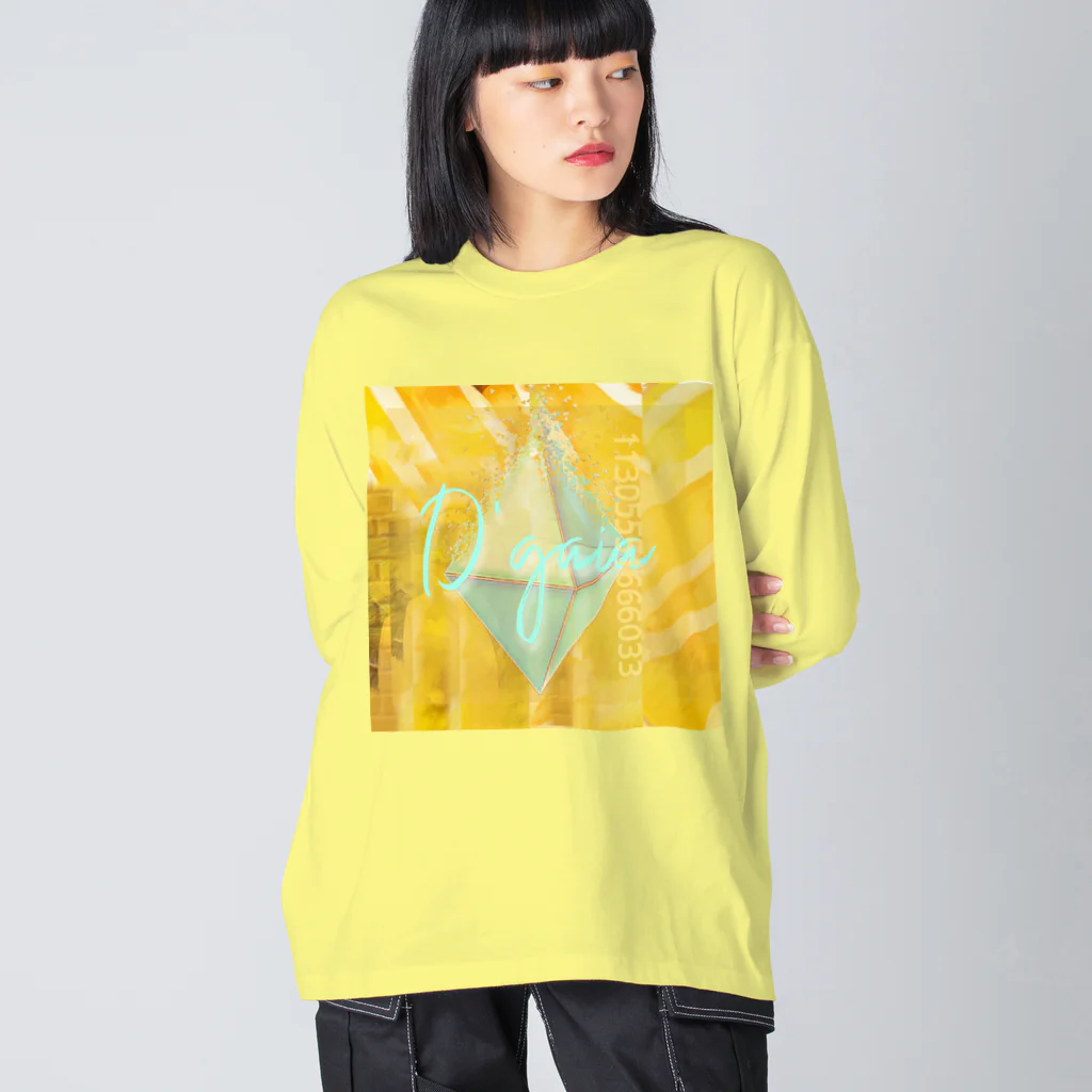 Aimurist の絵画的ピラミッドシステム崩壊 Big Long Sleeve T-Shirt