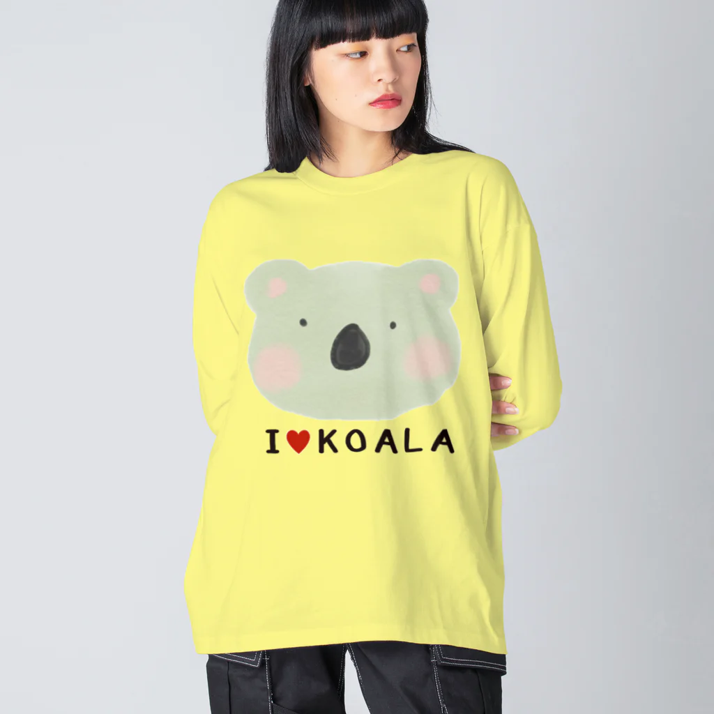 イラストレーター yasijunのＩはーとＫＯＡＬＡ Big Long Sleeve T-Shirt