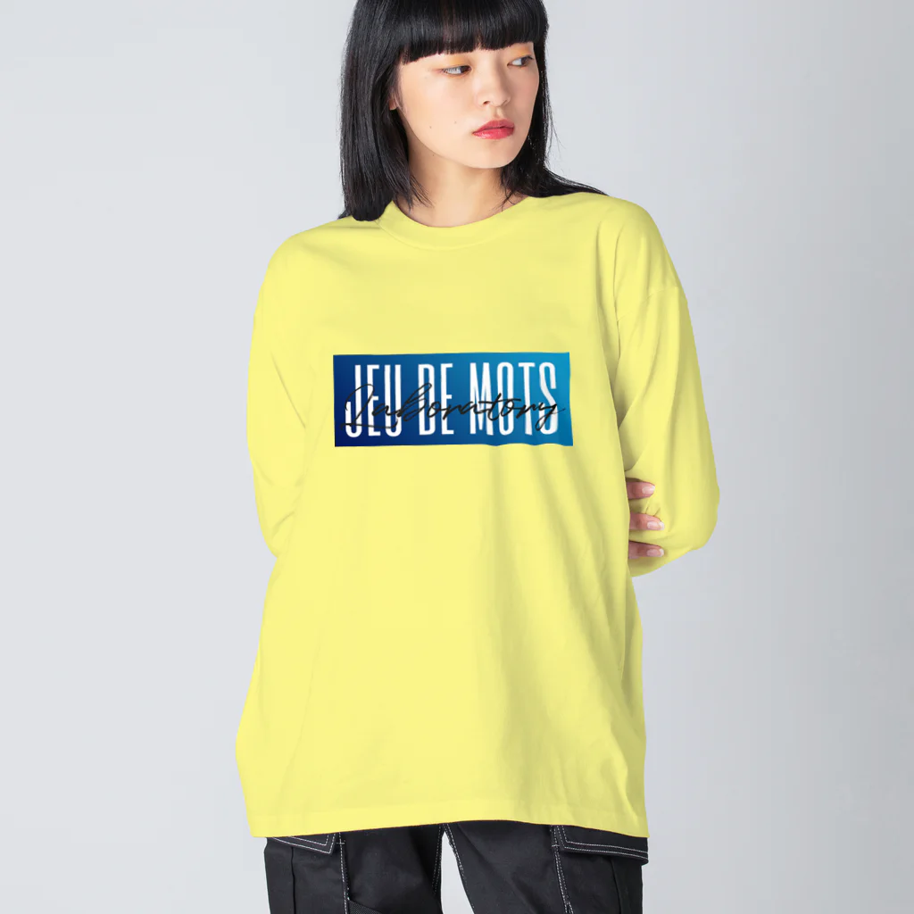 Jeu de mots laboratoryのJeu de mots laboratory  ビッグシルエットロングスリーブTシャツ