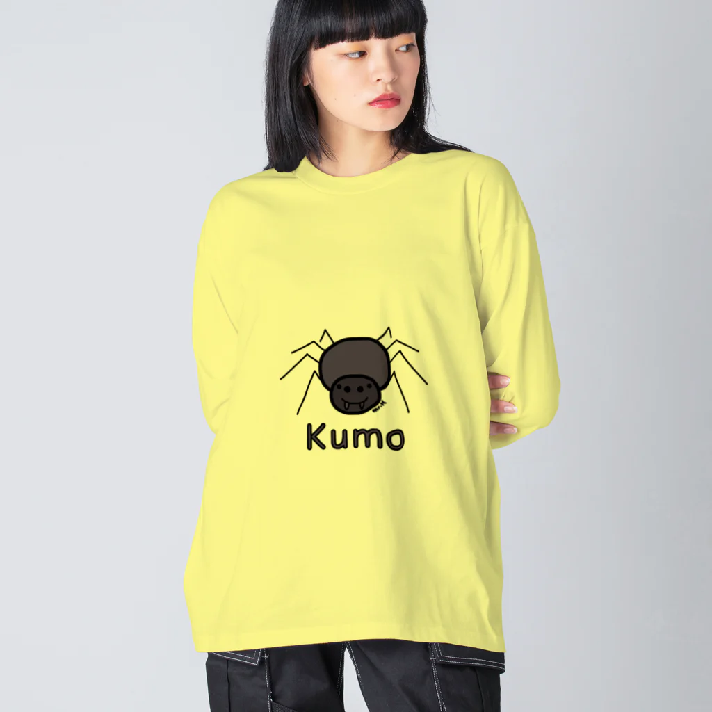 MrKShirtsのKumo (クモ) 色デザイン Big Long Sleeve T-Shirt