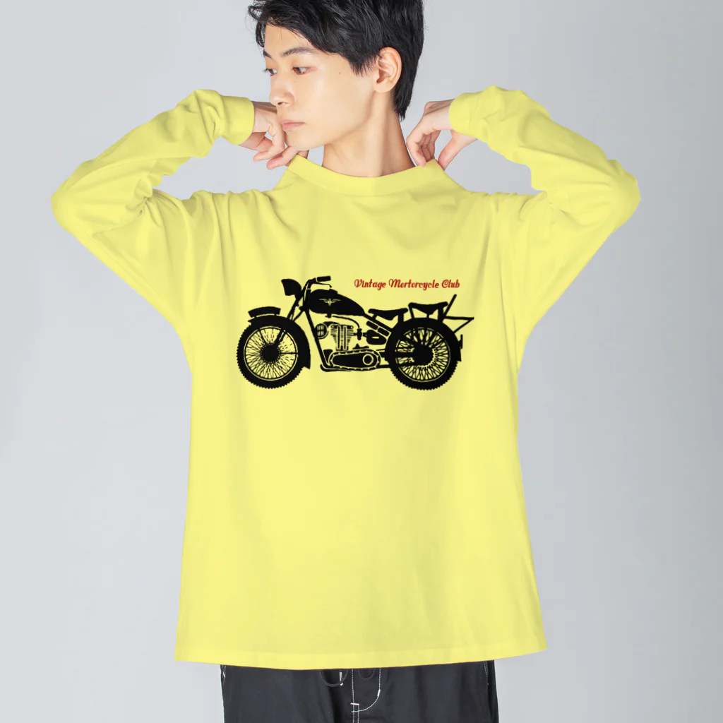 JOKERS FACTORYのVINTAGE MOTORCYCLE CLUB ビッグシルエットロングスリーブTシャツ