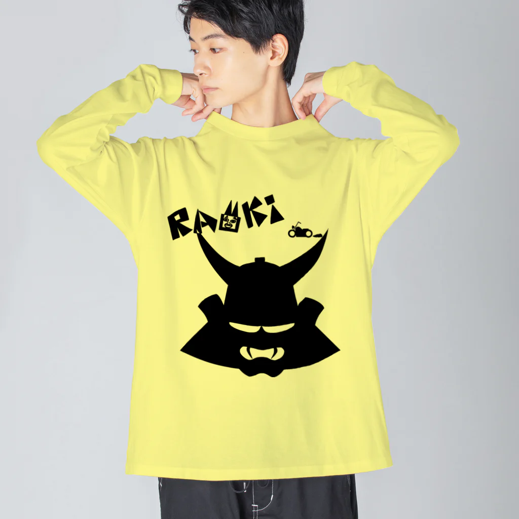 RAMUKiのRAMUKi兜 ビッグシルエットロングスリーブTシャツ