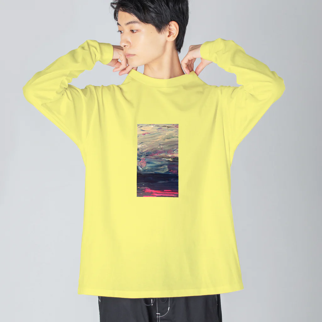 noromaの意識の流れ ビッグシルエットロングスリーブTシャツ