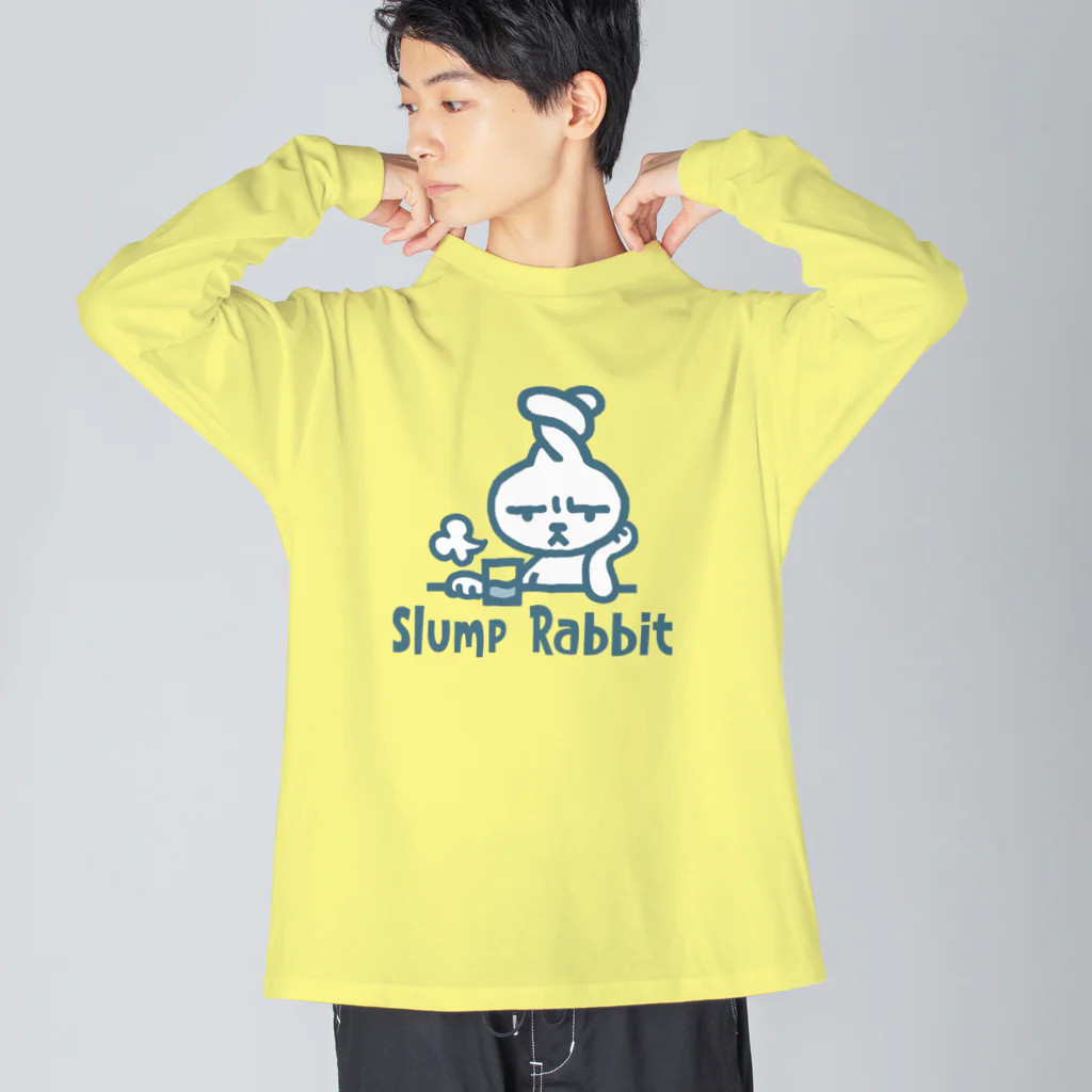 SU-KUのSlump Rabbit ビッグシルエットロングスリーブTシャツ