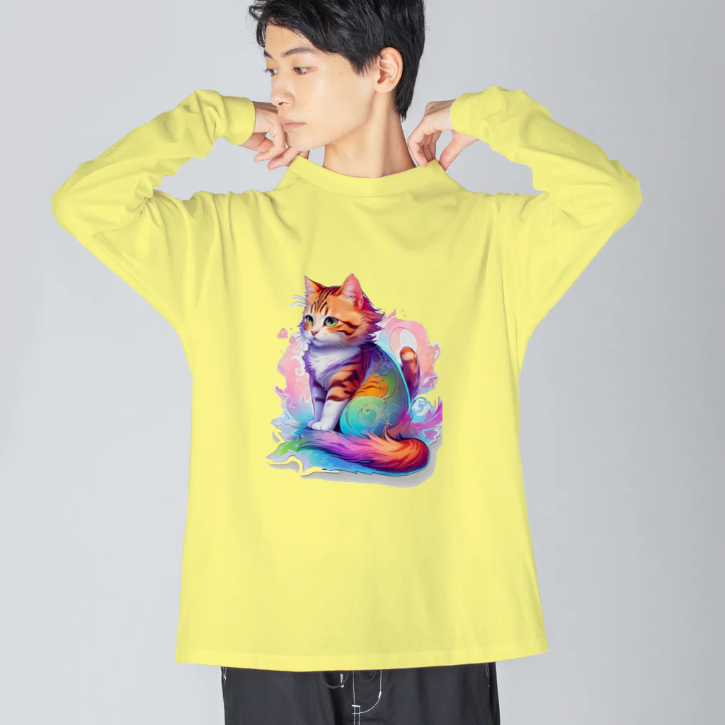 mtommyのミィーチャン ビッグシルエットロングスリーブTシャツ