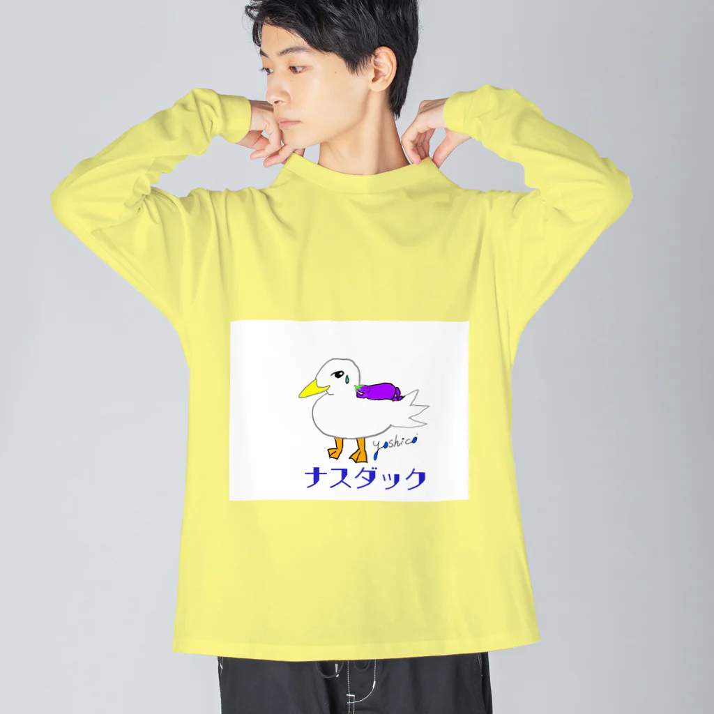 Yoshico-1655のナスダック Big Long Sleeve T-Shirt