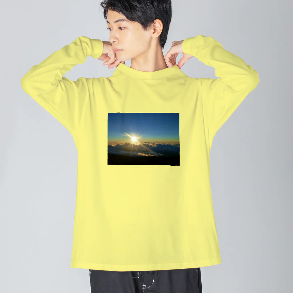 』Always Keep Sunshine in your heart🌻のいつも心に太陽を🌞✨Part②太陽の家🏘️ Big Long Sleeve T-Shirt