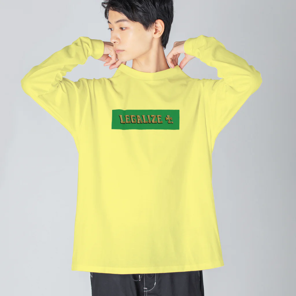 Nogenreのボックスロゴ Big Long Sleeve T-Shirt