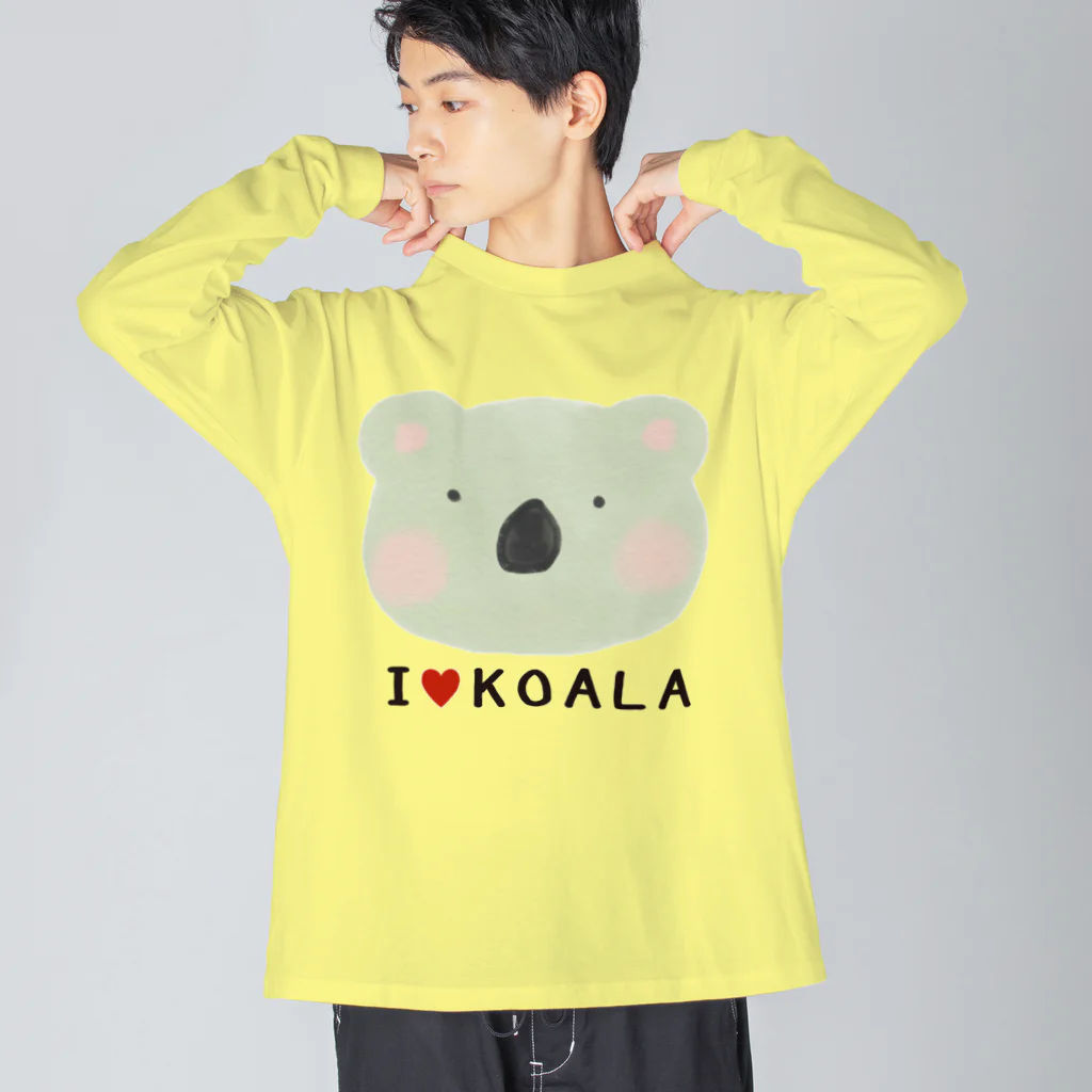 イラストレーター yasijunのＩはーとＫＯＡＬＡ Big Long Sleeve T-Shirt