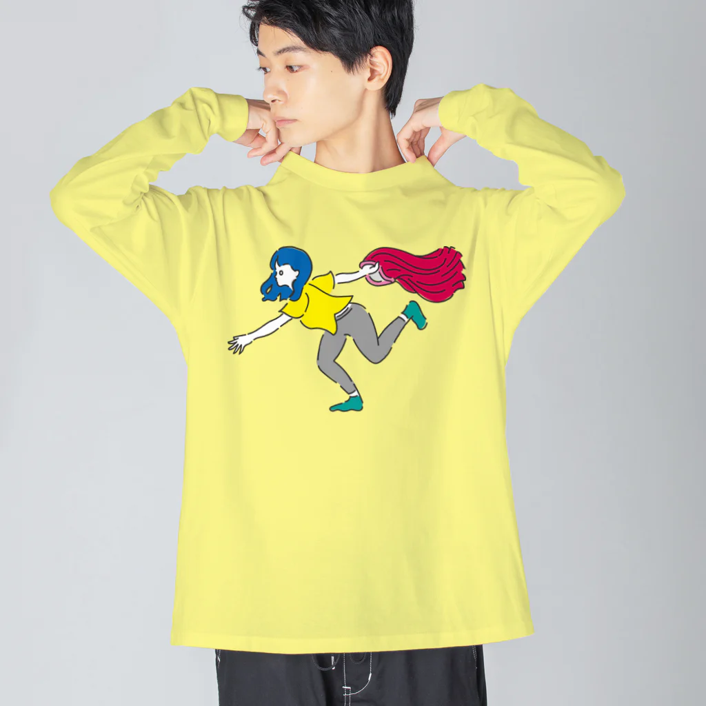 ありまゆめののレギンス一丁 Big Long Sleeve T-Shirt