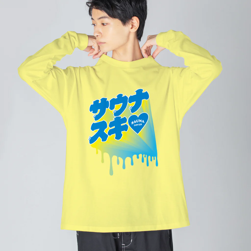 LONESOME TYPE ススのサウナスキ♥(ヘブン) Big Long Sleeve T-Shirt