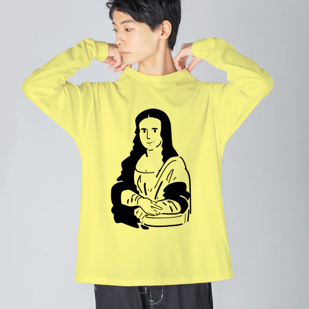 山形屋米店のモナリザ Big Long Sleeve T-Shirt