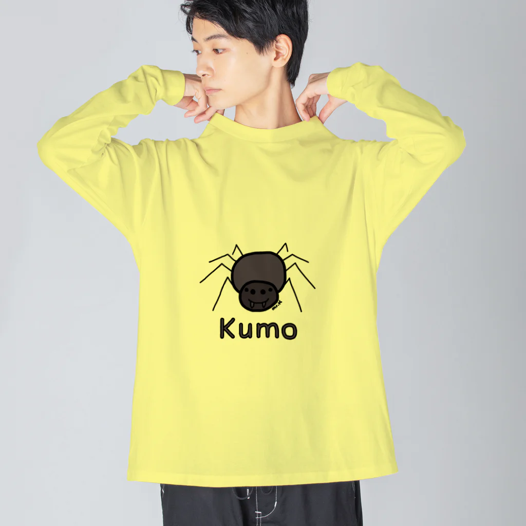 MrKShirtsのKumo (クモ) 色デザイン Big Long Sleeve T-Shirt