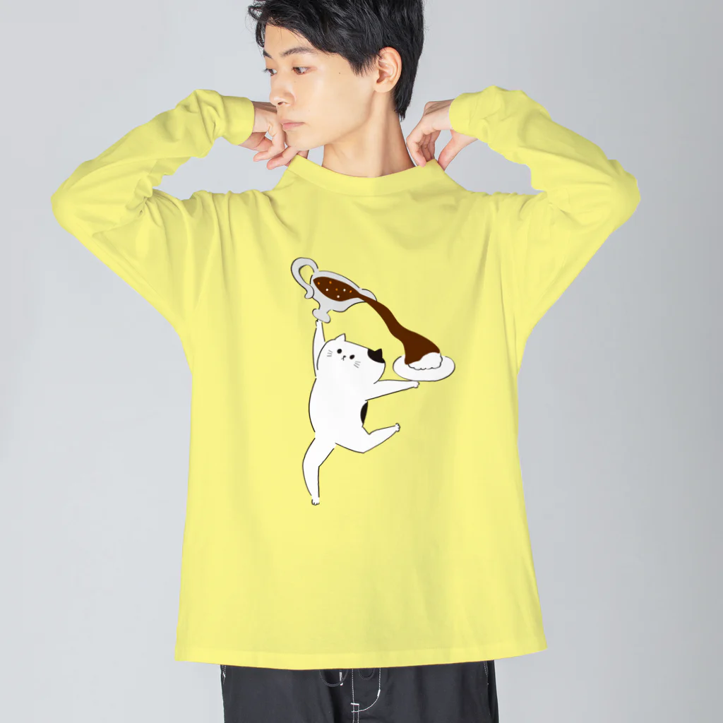 ハミングトリップのソロカレー ビッグシルエットロングスリーブTシャツ