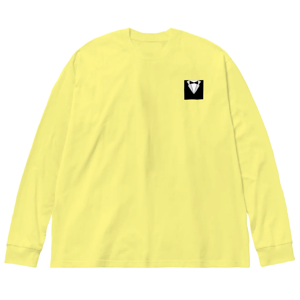 【WEB連動型】タップダンス教室 リズムスピーカーのタキシード Big Long Sleeve T-Shirt