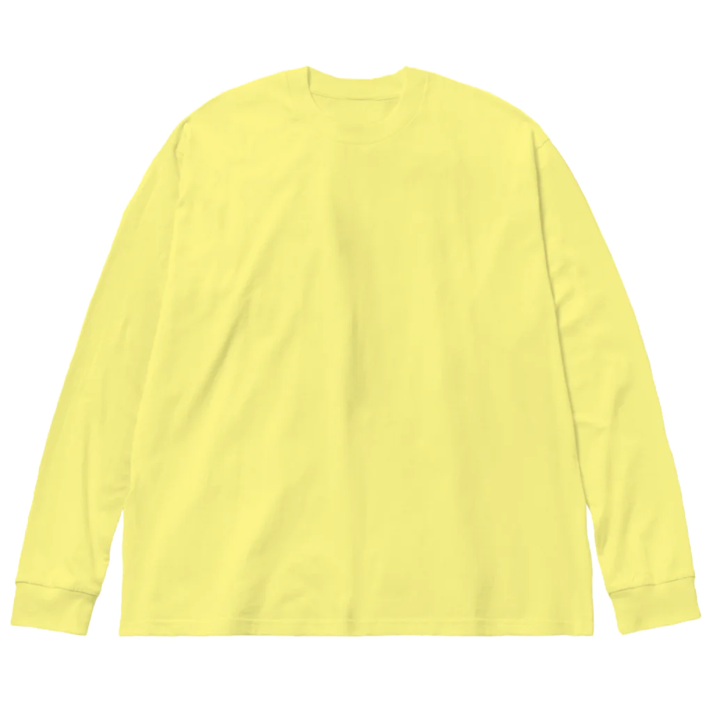 neconos Goodsのふくろねこ（ねこかもいぬかも） Big Long Sleeve T-Shirt