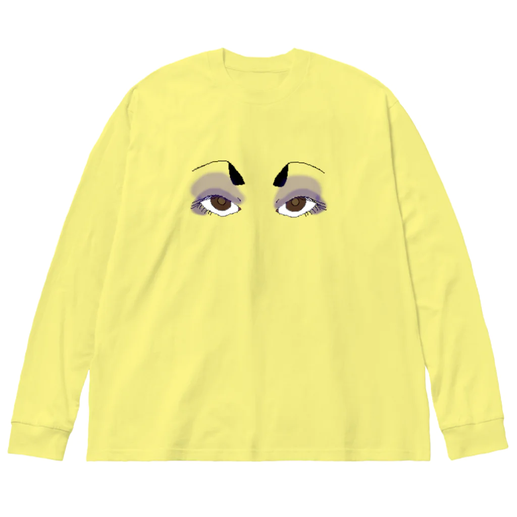 美樹のブルーメイクのHitoeさん　第一弾 Big Long Sleeve T-Shirt