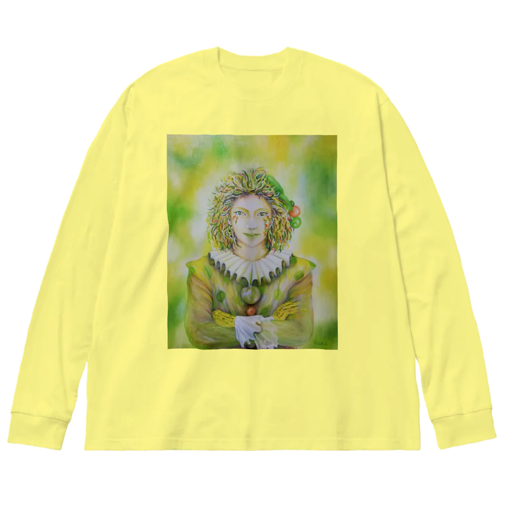 Happy Circusのハッピークラウン1 Big Long Sleeve T-Shirt